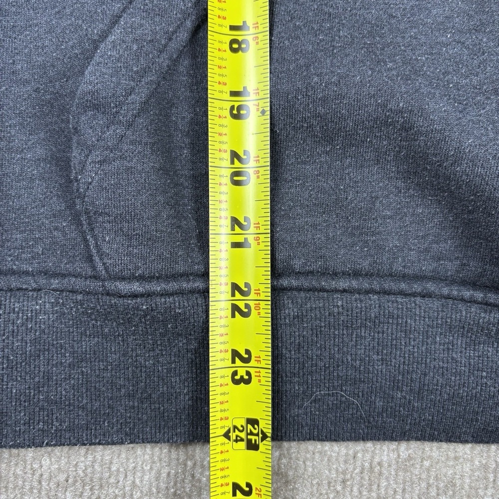 New Balance Men's Pullover Hoodie Size Small Black/gray Logo Sweatshirt Fleece - Picture 6 of 7